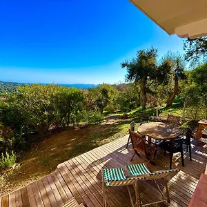 Appartement Les Restanques Vue Et Jardin Accès Piscine, Grimaud